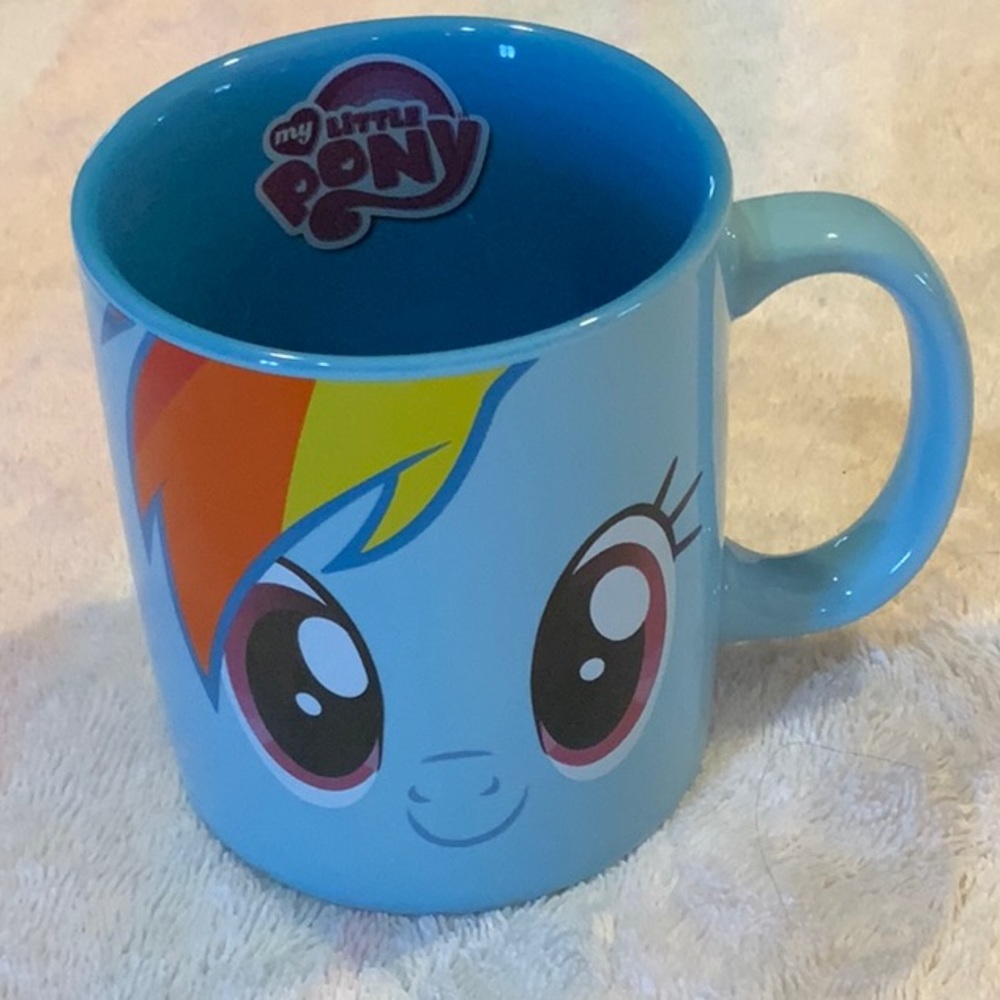 Hasbro Rainbow Dash, my little pony coffee mug, 2013